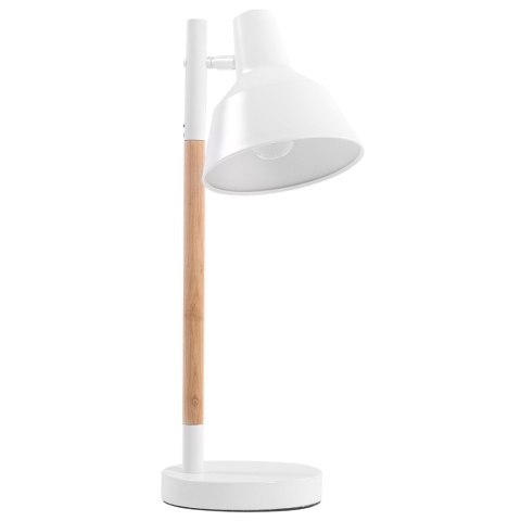 Lampa biurkowa ALDAN Regulowana Metal Biały Lumarko!