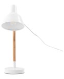 Lampa biurkowa ALDAN Regulowana Metal Biały Lumarko!