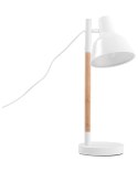 Lampa biurkowa ALDAN Regulowana Metal Biały Lumarko!