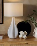 Lampa stołowa SANTEE Porcelana Złamana biel Lumarko!