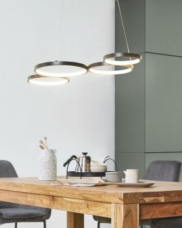 Lampa wisząca LED PIBOR Metal Czarny Lumarko!