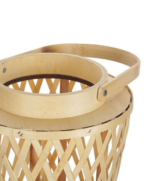 Lampion MACTAN Drewno 38 cm Naturalny