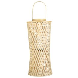 Lampion MACTAN Drewno 58 cm Naturalny Lumarko!