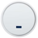 Lustro łazienkowe LED BROGNON 60 cm 60 cm Wbudowany głośnik Bluetooth Srebrny Lumarko!