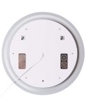 Lustro łazienkowe LED BROGNON 60 cm 60 cm Wbudowany głośnik Bluetooth Srebrny Lumarko!