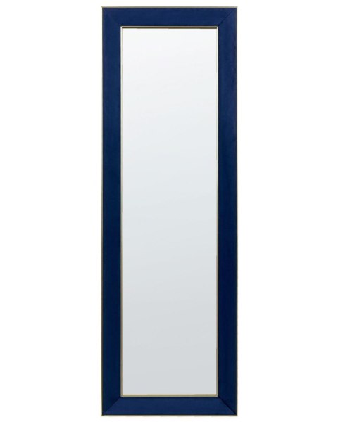Lustro stojące LAUTREC 150 cm Welur Granatowy