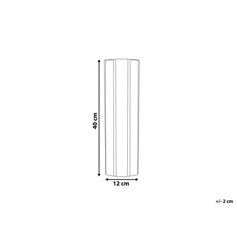 Wazon na kwiaty ESTELLA Ceramika 40 cm Biały