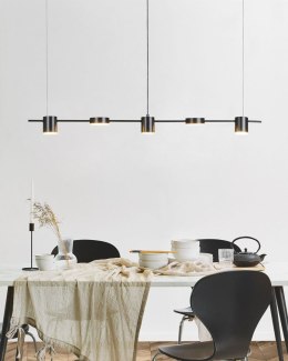 Lampa wisząca LED SESTRA Metal Czarny Lumarko!