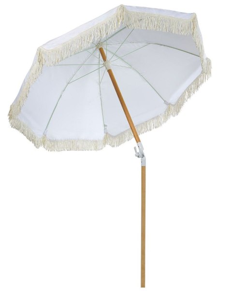 Parasol ogrodowy ⌀ 150 cm biały MONDELLO