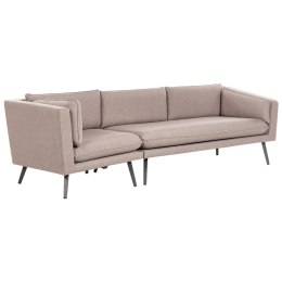 Sofa ogrodowa dla 3 osób LORETELLO Lewostronny Beżowy Lumarko!