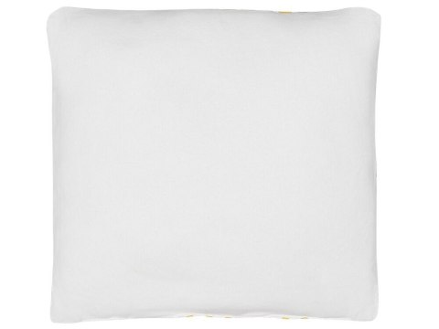 Bawełniana poduszka dla dzieci z nadrukiem 40 x 40 cm żółta RADZKOT