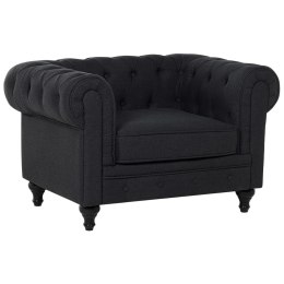 Fotel CHESTERFIELD Grafitowy