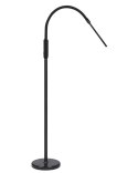 Lampa podłogowa/zaciskowa LED APUS Ze ściemniaczem Metal Czarny Lumarko!