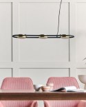 Lampa wisząca LED MALI Metal Czarny Lumarko!