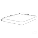 Pokrowiec na materac do łóżka wodnego 140x200cm PURE Lumarko!