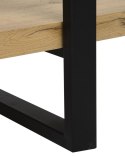 Regał 3 półki TIMBER 111 cm Jasnobrązowy Lumarko!