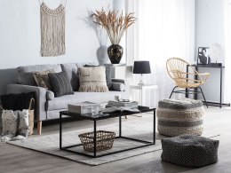 Sofa 2-osobowa jasnoszara KALMAR Lumarko!