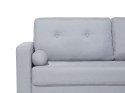 Sofa 2-osobowa jasnoszara KALMAR Lumarko!