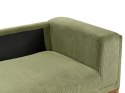 Sofa 4-osobowa sztruksowa zielona VENG Lumarko!