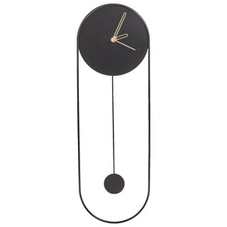 Zegar ścienny SALVAN 20 cm Metal Czarny