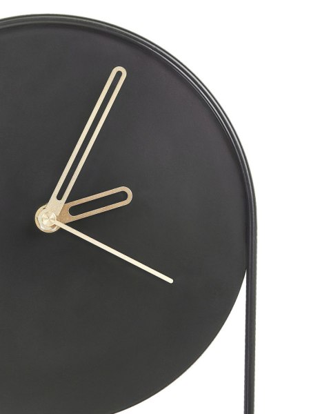 Zegar ścienny SALVAN 20 cm Metal Czarny