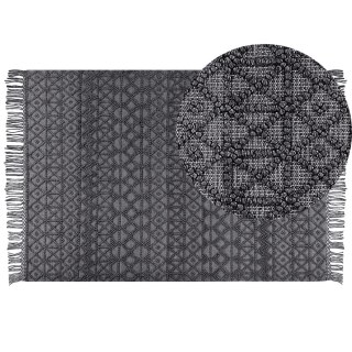 Dywan 160 x 230 cm czarny ALUCRA