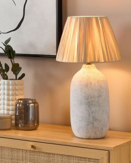 Lampa stołowa MATILDE Ceramika Szary Lumarko!