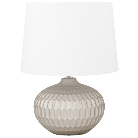 Lampa stołowa PIRITA Ceramika Złoty Lumarko!