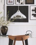 Lampa wisząca ISKAR Metal Srebrny Lumarko!