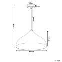 Lampa wisząca ISKAR Metal Srebrny Lumarko!