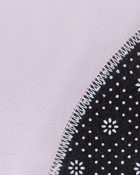 Dywan dziecięcy kształt chmury 90 x 120 cm różowy CUMULUS