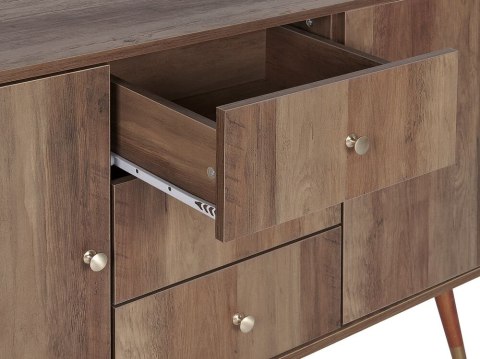 Komoda ciemnobrązowa ULIKA