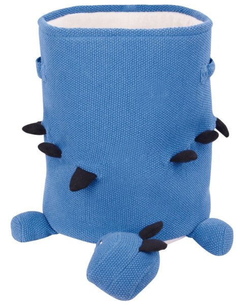 Kosz dinozaur bawełniany niebieski BAGNU