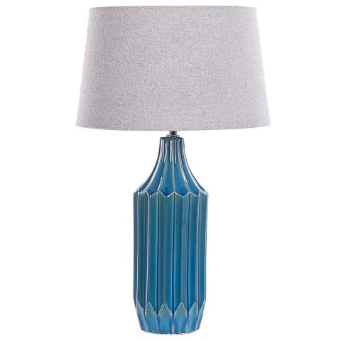 Lampa stołowa ABAVA Ceramika Lazurowy Lumarko!
