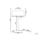Lampa stołowa SENETTE Metal Czarny Lumarko!