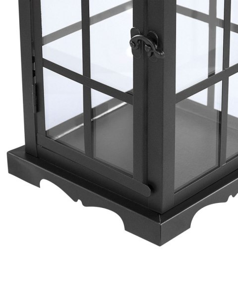 Lampion CLARA Metal 42 cm Czarny