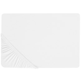 Prześcieradło z gumką JANBU Bawełna 140x200 cm Biały Lumarko!