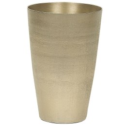 Wazon na kwiaty AMRIT Metal 31 cm Złoty Lumarko!