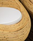 Zestaw 2 foteli ogrodowych MAIORI Rattan Naturalny Lumarko!