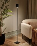Bezprzewodowa lampa podłogowa LED GAVARRESA Metal Czarny Lumarko!