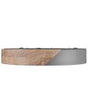 Lampa sufitowa LED PATTANI Metal Szary Lumarko!