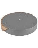 Lampa sufitowa LED PATTANI Metal Szary Lumarko!