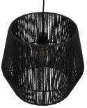 Lampa wisząca GWERU Papier Czarny Lumarko!