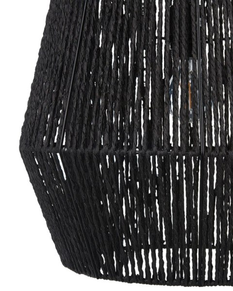 Lampa wisząca GWERU Papier Czarny