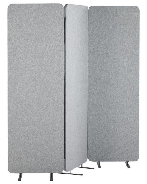3-panelowa ścianka akustyczna STANDI Jasnoszary 184 cm 184 cm
