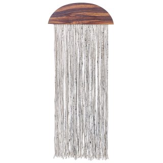 Dekoracja ścienna ZIKIRIA Drewno Ciemnobrązowy 92 cm