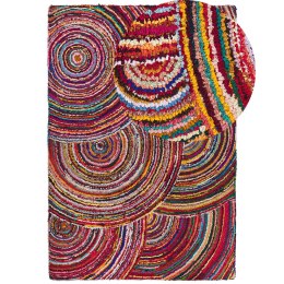 Dywan bawełniany 160 x 230 cm wielokolorowy KOZAN Lumarko!