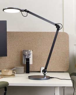 Lampa biurkowa LED ERIDANUS Ze ściemniaczem Metal Czarny Lumarko!