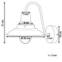 Lampa ścienna LUZA Metal Srebrny Lumarko!
