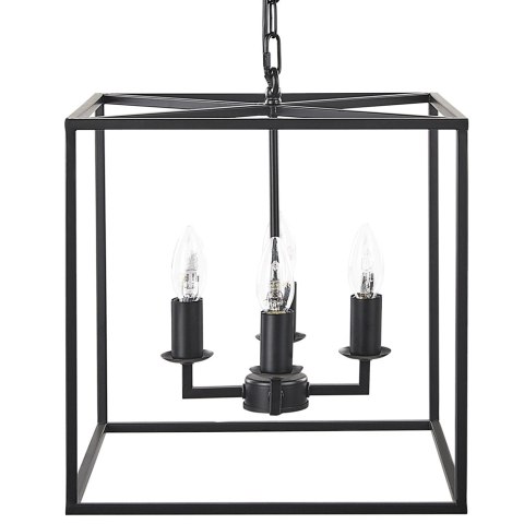Lampa sufitowa WANCHET Metal Czarny Lumarko!